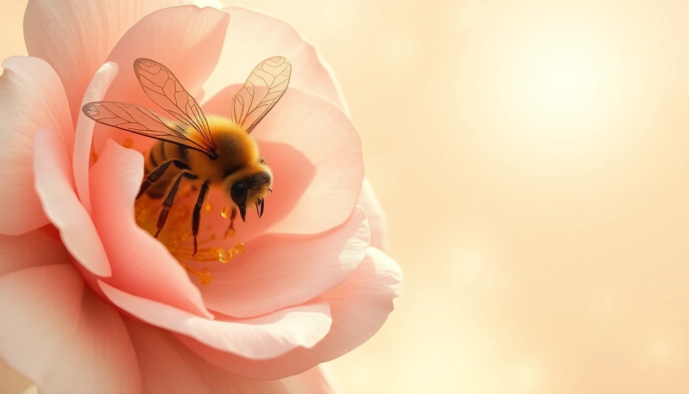 Bee — collective small work becomes sweetness