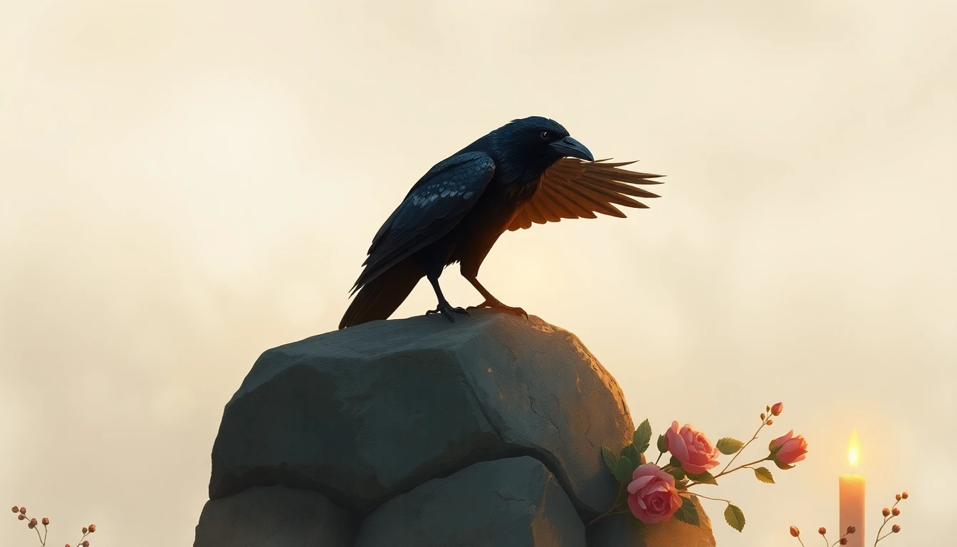 Raven — black knowledge with humor