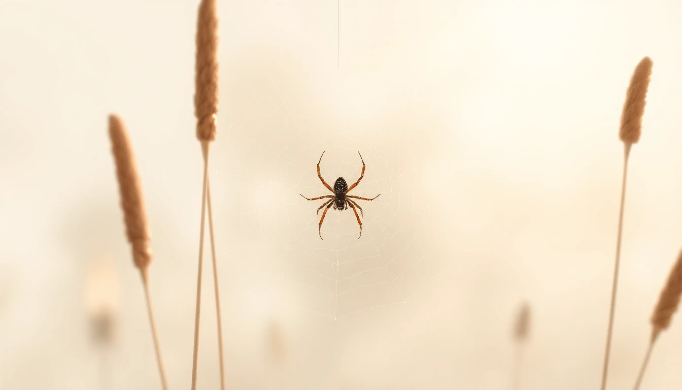 Spider — weaving life from the center